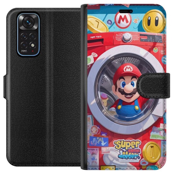 Xiaomi Redmi Note 11 Lompakkokotelo Mario