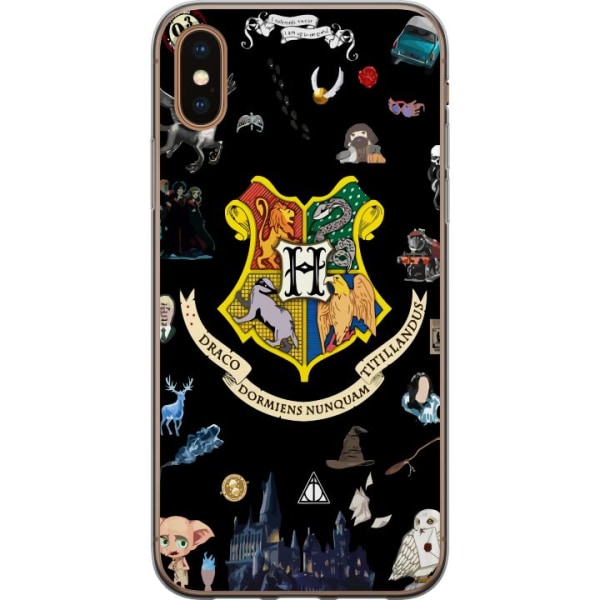 Apple iPhone XS Genomskinligt Skal Harry Potter