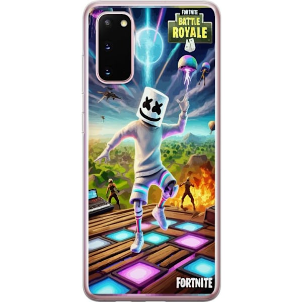 Samsung Galaxy S20 Gjennomsiktig deksel Fortnite