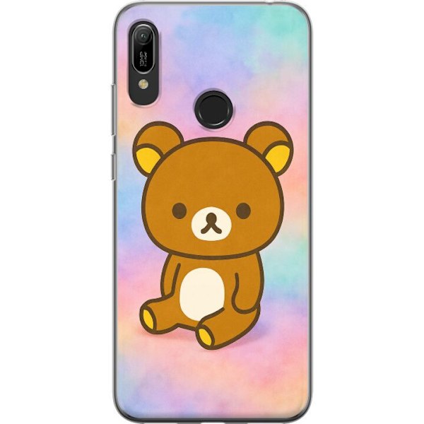 Huawei Y6 (2019) Gjennomsiktig deksel Kawaii Sanrio Rilakkuma