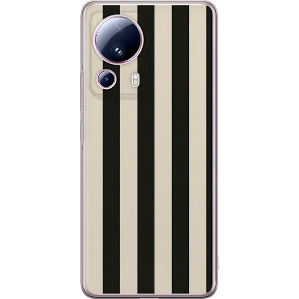 Xiaomi 13 Lite Genomskinligt Skal Line Flow