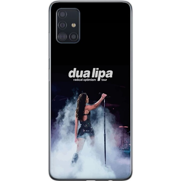 Samsung Galaxy A51 Genomskinligt Skal Dua Lipa – Signature Looks & Vibes