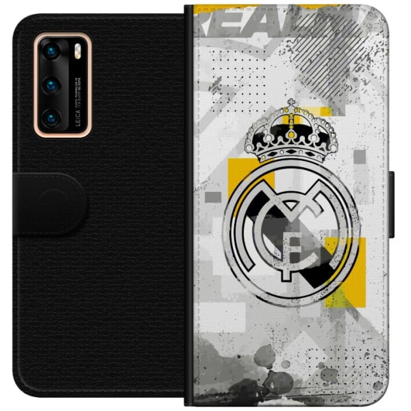 Huawei P40 Lompakkokotelo Real Madrid