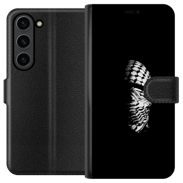 Samsung Galaxy S24 Plånboksfodral Keffiyeh-mönster – klass