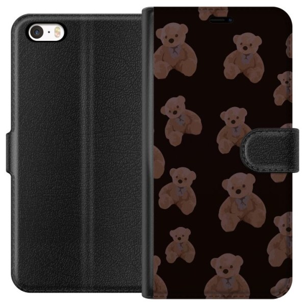 Apple iPhone 5s Plånboksfodral En björn flera björnar