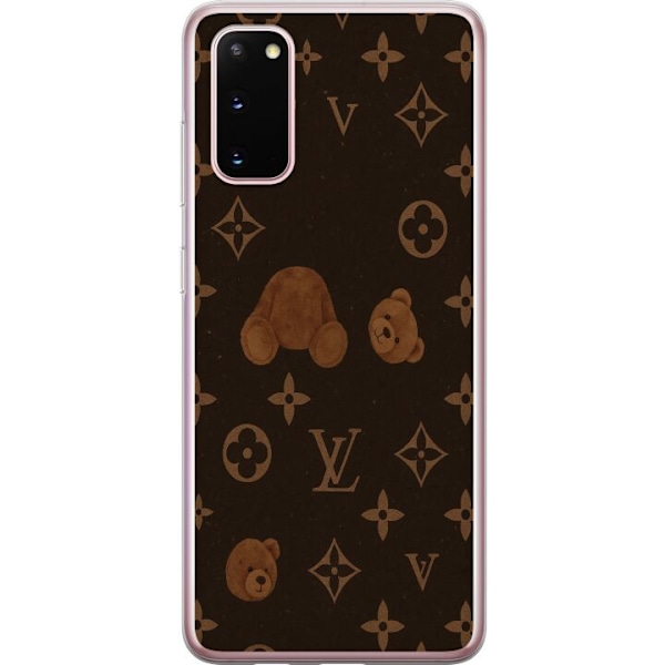 Samsung Galaxy S20 Läpinäkyvä kuori Plush Luxe