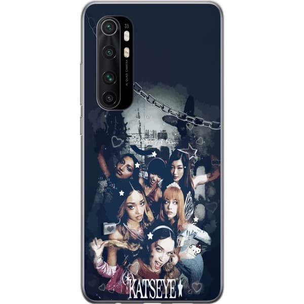 Kompatibel Mobilcover til Xiaomi Mi Note 10 Lite KATSEYE sort