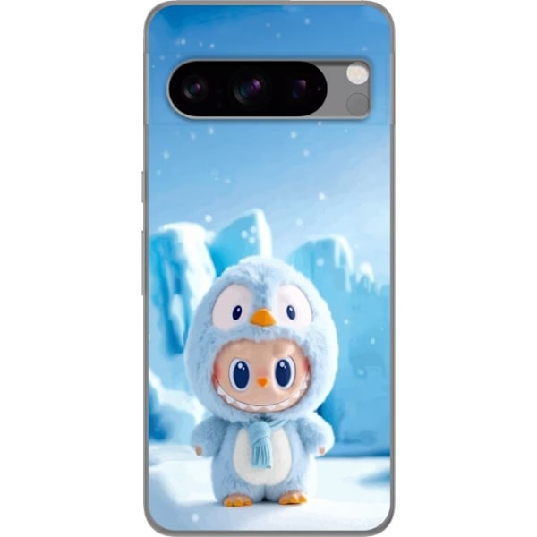 Google Pixel 8 Pro Läpinäkyvä kuori musta ritari fortnite