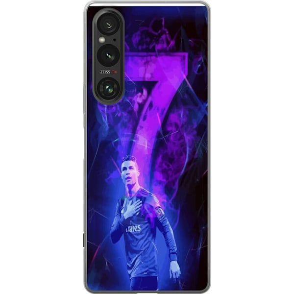 Sony Xperia 1 V Genomskinligt Skal Ronaldo 7 – Fotbollslegen