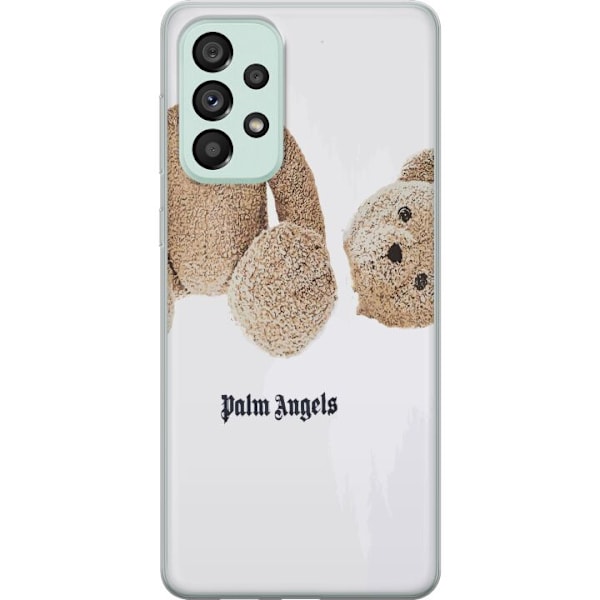 Samsung Galaxy A73 5G Läpinäkyvä kuori Palm Angels Teddy