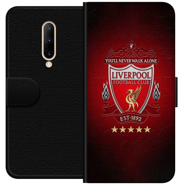 OnePlus 7 Pro Tegnebogsetui YNWA Liverpool