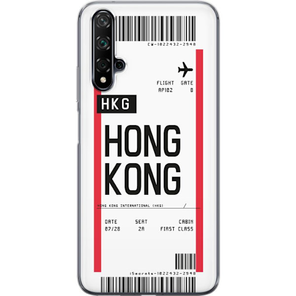 Huawei nova 5T Gennemsigtig cover Hongkong