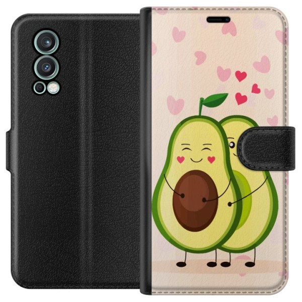 OnePlus Nord 2 5G Lommeboketui Avokado Kjærlighet