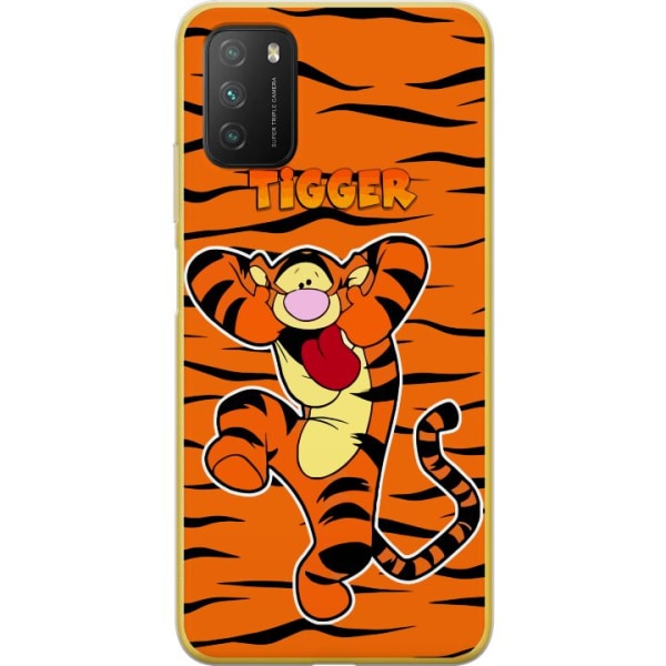Xiaomi Poco M3  Gennemsigtig cover Tiger