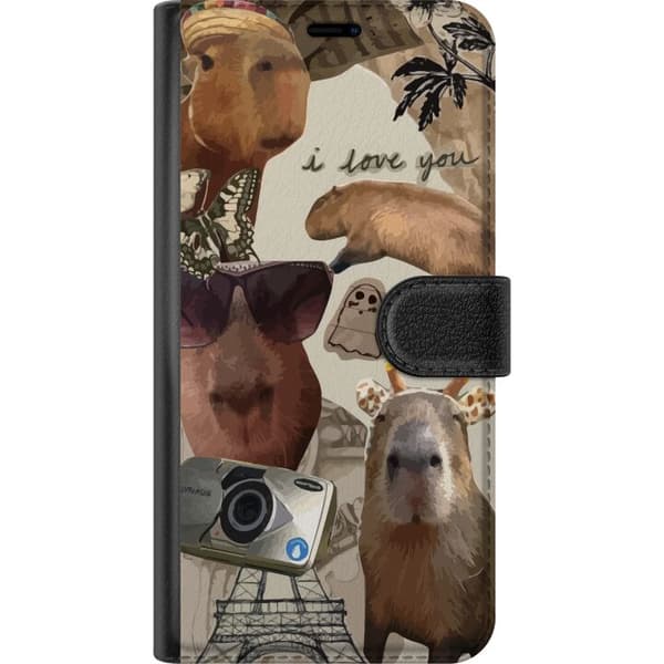 Kompatibelt Plånboksfodral till Samsung Galaxy S10+ Capybara