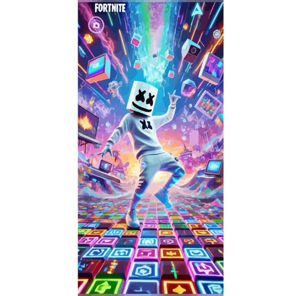 Kompatibel Tegnebogsetui til Apple iPhone 13 Pro Fortnite Dance | Marshmello