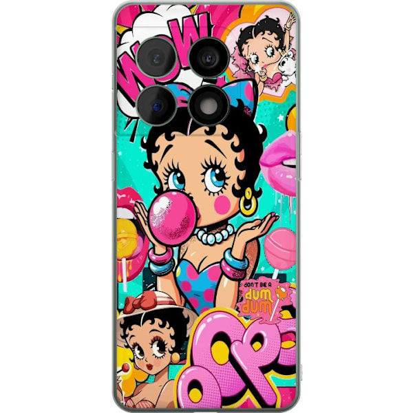 OnePlus 10 Pro Gennemsigtig cover Betty Boop