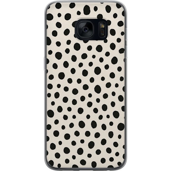 Samsung Galaxy S7 Gennemsigtig cover Dot Dance