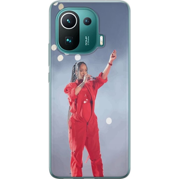 Xiaomi Mi 11 Pro Läpinäkyvä kuori Rihanna – Trendsetting Looks & Style