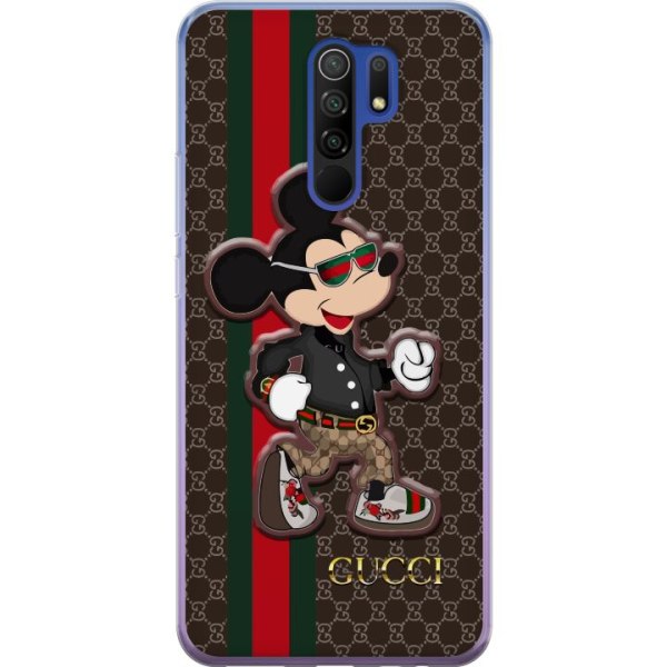 Xiaomi Redmi 9 Gennemsigtig cover Mickey Mouse