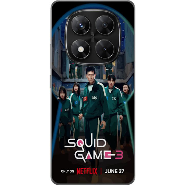 Xiaomi Redmi Note 14 Pro Läpinäkyvä kuori Squid Game Kausi 3 TV-sarjan hahmot Suositut TV-sarja Motiivit Ikoni Jännitys Draama Aasialainen suunnit