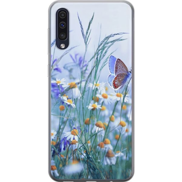 Samsung Galaxy A50 Deksel / Mobildeksel - Blomster