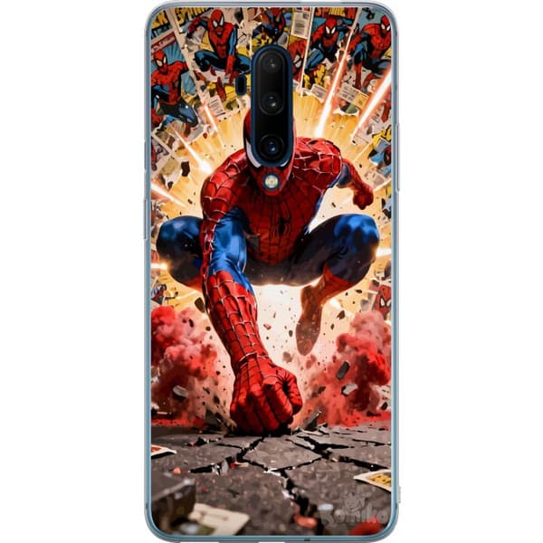 Kompatibelt Mobildeksel til OnePlus 7T Pro Spider Man action