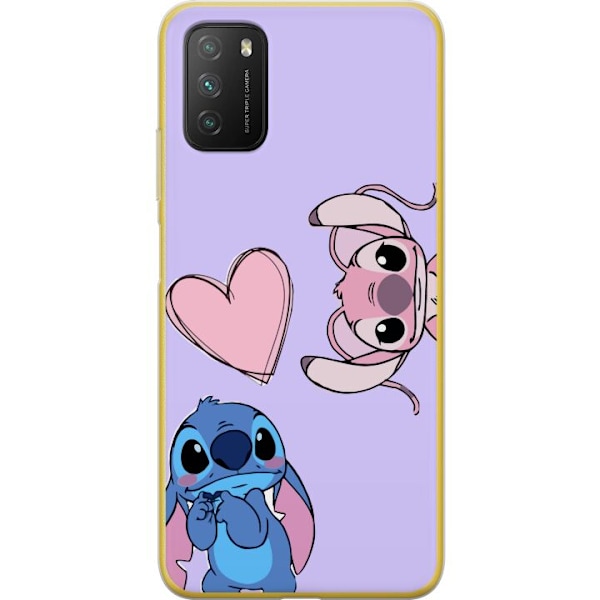 Xiaomi Poco M3  Läpinäkyvä kuori Stitch Mode