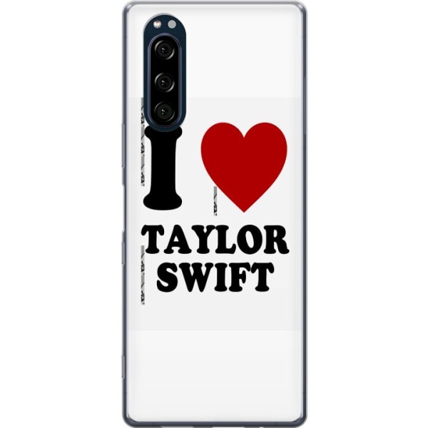Sony Xperia 5 Läpinäkyvä kuori Taylor Swift