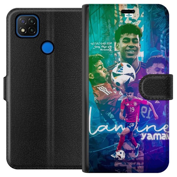 Xiaomi Redmi 9C Plånboksfodral yamal lamine