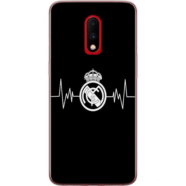 OnePlus 7 Läpinäkyvä kuori Real Madrid CF