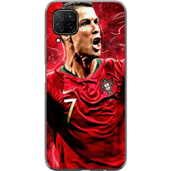 Huawei P40 lite Genomskinligt Skal Ronaldo