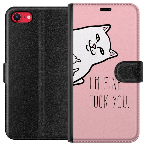 Apple iPhone SE (2020) Plånboksfodral Fine
