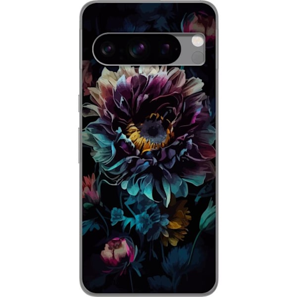 Google Pixel 8 Pro Gennemsigtig cover Blomster