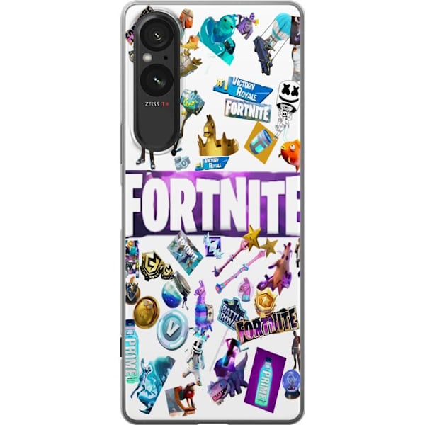 Sony Xperia 5 V Gennemsigtig cover Fortnite