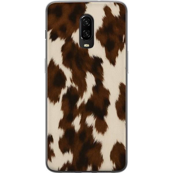 OnePlus 6T Gjennomsiktig deksel Farge Splash