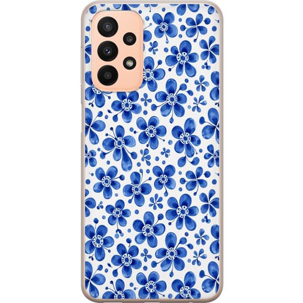Kompatibelt Mobilskal till Samsung Galaxy A23 Blå vänskap