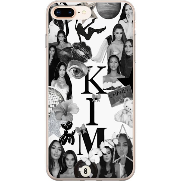 Apple iPhone 7 Plus Läpinäkyvä kuori Kim Kardashian – Aesthetic Look 2025