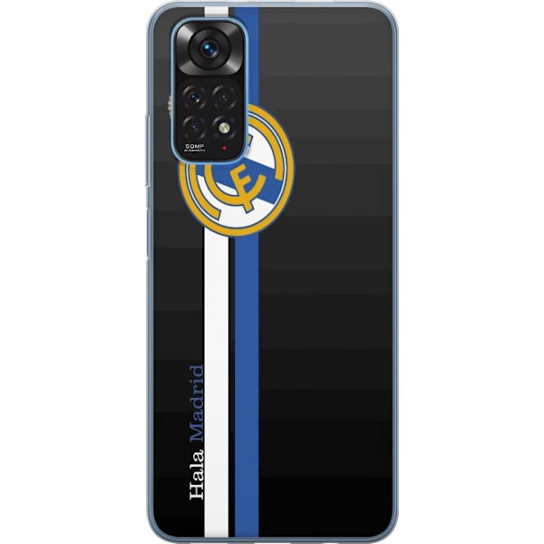 Xiaomi Redmi Note 11 Läpinäkyvä kuori Real Madrid