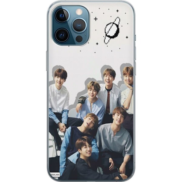 Apple iPhone 12 Pro Max Genomskinligt Skal K-POP BTS