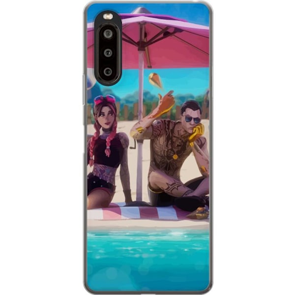 Sony Xperia 10 II Genomskinligt Skal GTA