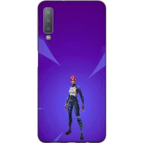 Samsung Galaxy A7 (2018) Gennemsigtig cover Fortnite - Brite B