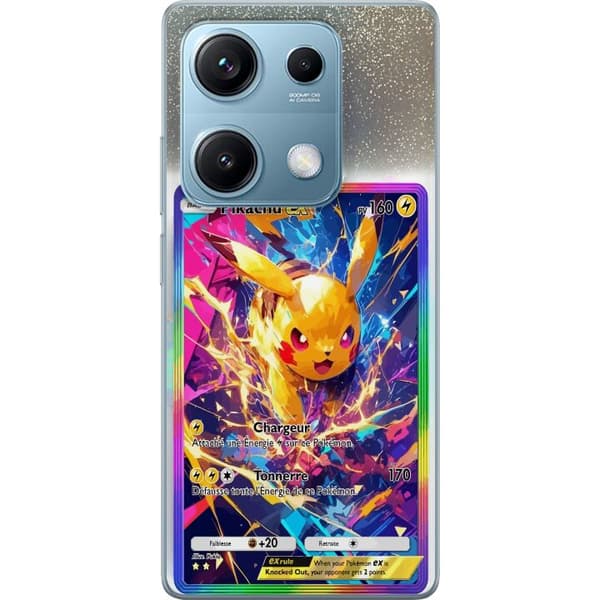 Kompatibelt Mobildeksel til Xiaomi Redmi Note 14S Pikachu gul