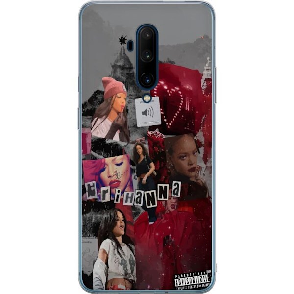 OnePlus 7T Pro Gjennomsiktig deksel Rihanna – Iconic Fashion