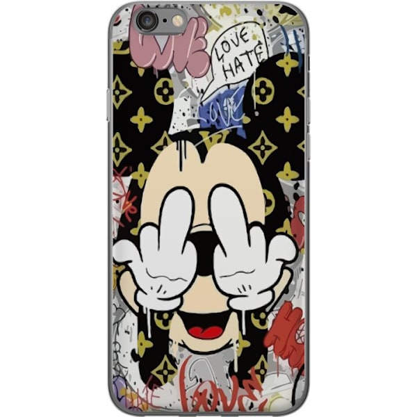 Apple iPhone 6s Gennemsigtig cover Mickey Mouse F-YOU