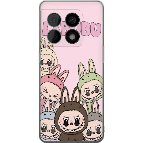 OnePlus 10 Pro Läpinäkyvä kuori Labubu Classics