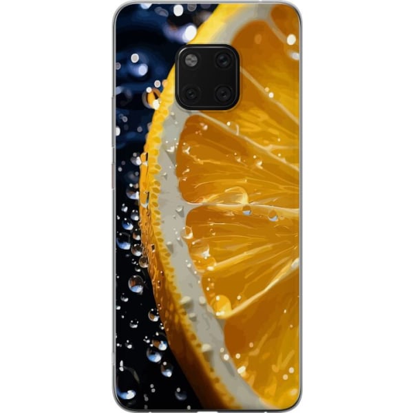 Huawei Mate 20 Pro Gennemsigtig cover Appelsin
