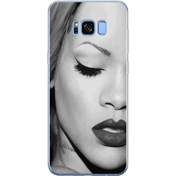 Samsung Galaxy S8 Läpinäkyvä kuori Rihanna – Aesthetic Ed