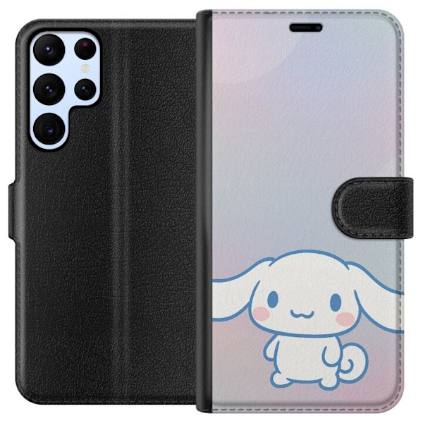 Samsung Galaxy S22 Ultra 5G Tegnebogsetui Kawaii Sanrio Cinnam