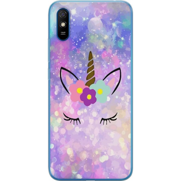 Xiaomi Redmi 9A Genomskinligt Skal Enhörning